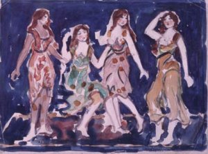 Four Dancers