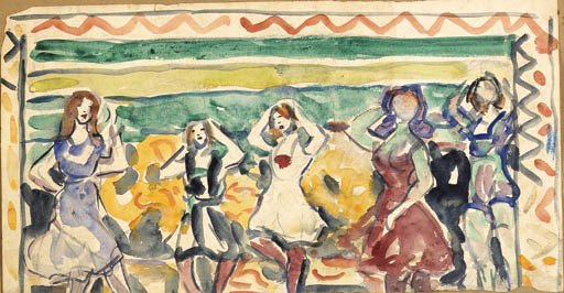 Five Dancing Women