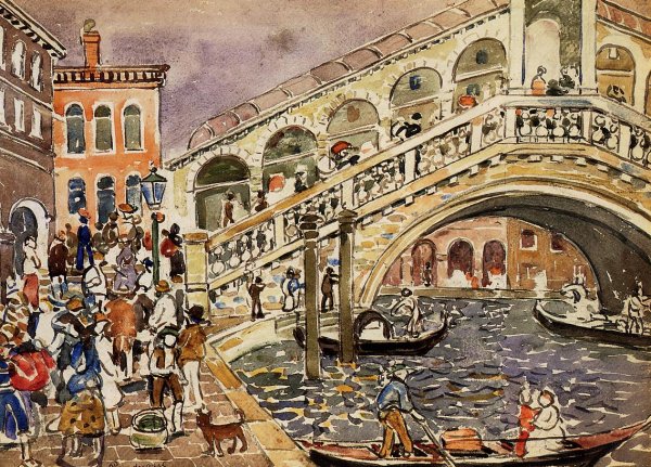 Rialto Bridge Aka The Rialto Bridge Venice