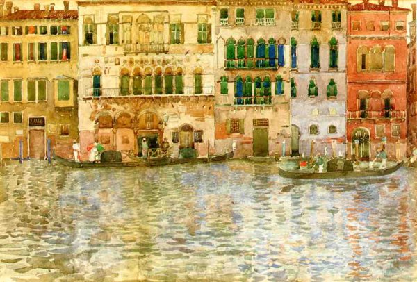 Venetian Palaces On The Grand Canal