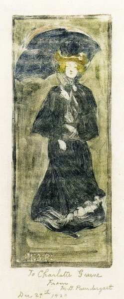 Woman With A Parasol